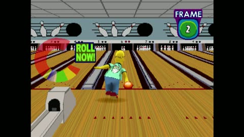 THE SIMPSONS BOWLING [Konami, 2000]