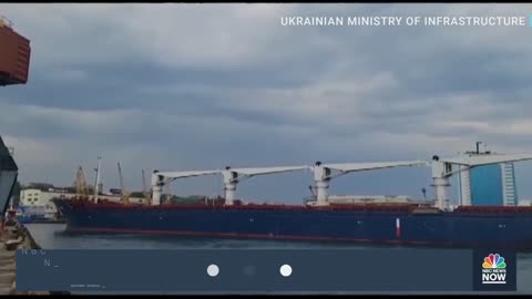 1st Grain Shipment Leaves Ukraine After Monthslong Russian Blockade