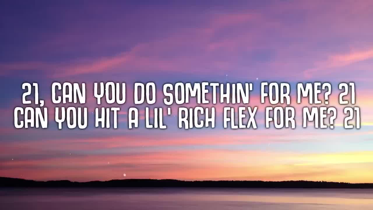 Drake, 21 Savage - Rich Flex (Lyrics)