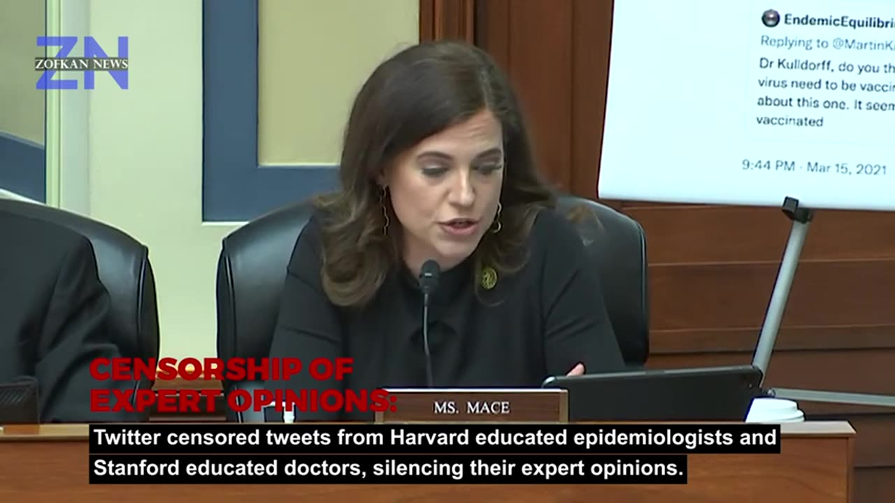 Rep. Nancy Mace Shares Her COVAX Experience & Questions Twitter On Their Gall