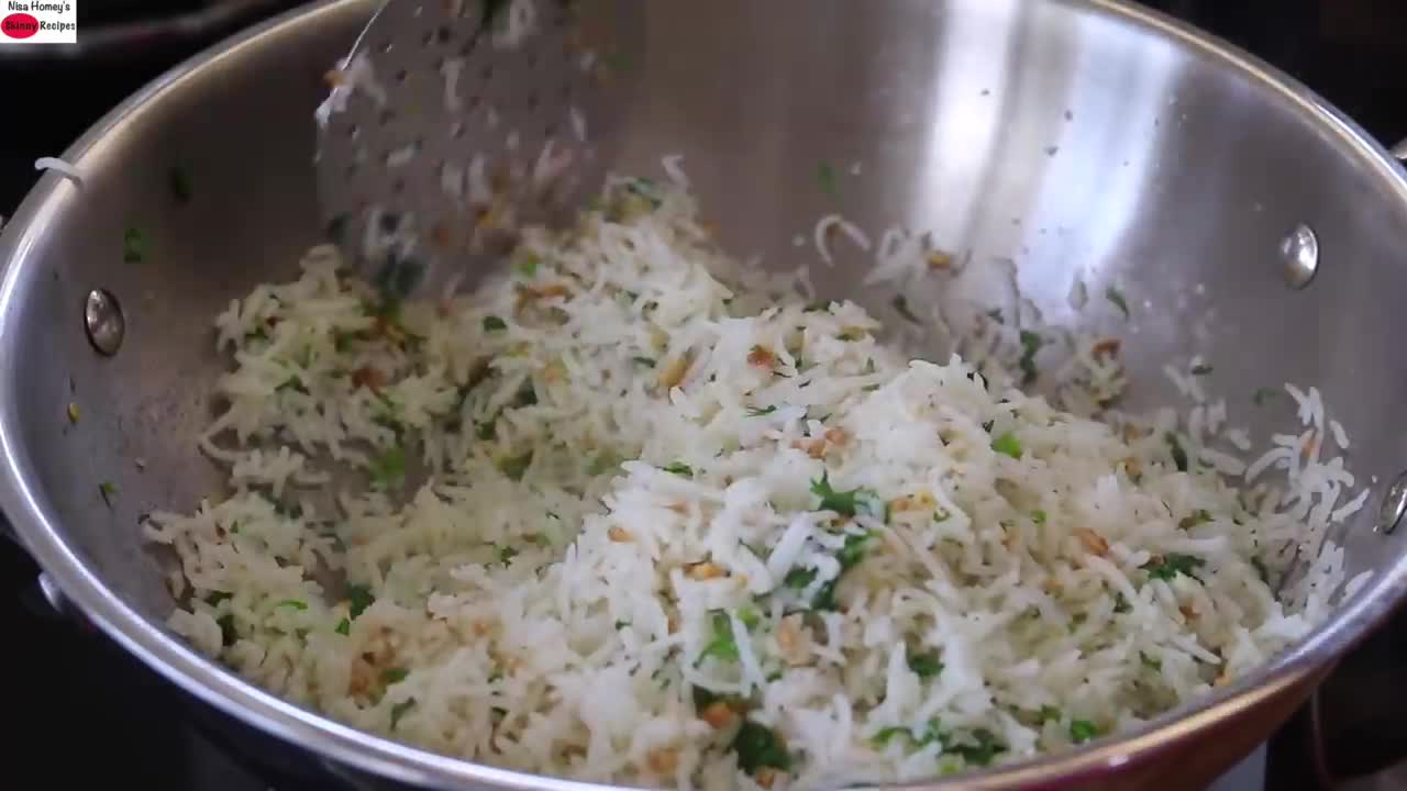 Garlic Rice Recipe - Chilli Garlic Rice In 30 Mins - Garlic Fried Rice Recipe Skinny Recipes