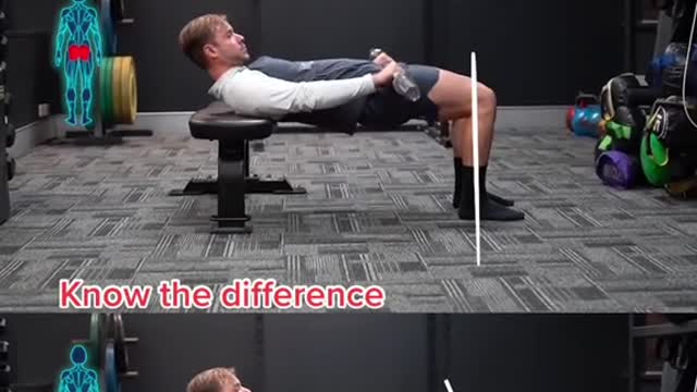 Learn how to set up your hip thrustsbased on your goal V @fitnessflo.pro