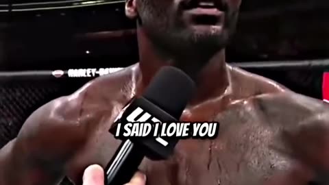 Late Anthony 'Rumble' Johnson's emotional interview after his last UFC fight against DC. 😥