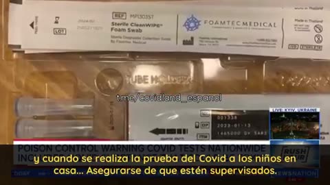 PRUEBAS CASERAS DE COVID SON VENENOSAS Y PELIGROSAS