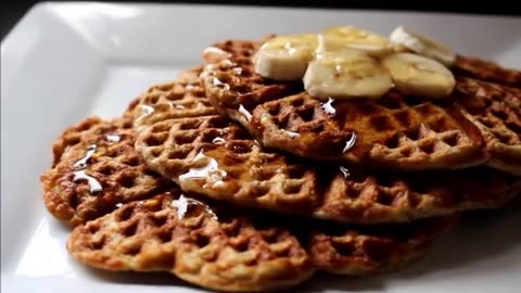 RECEITA DE WAFFLE NA SANDUICHEIRA - WAFFLE DE AVEIA - SUPER SAUDÁVEL