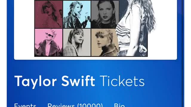 #Ticketmaster began its exdusive #TaylorSwift presale yesterday...