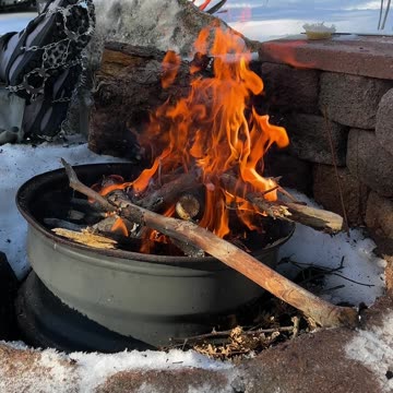 The Fire Pit is so Peaceful