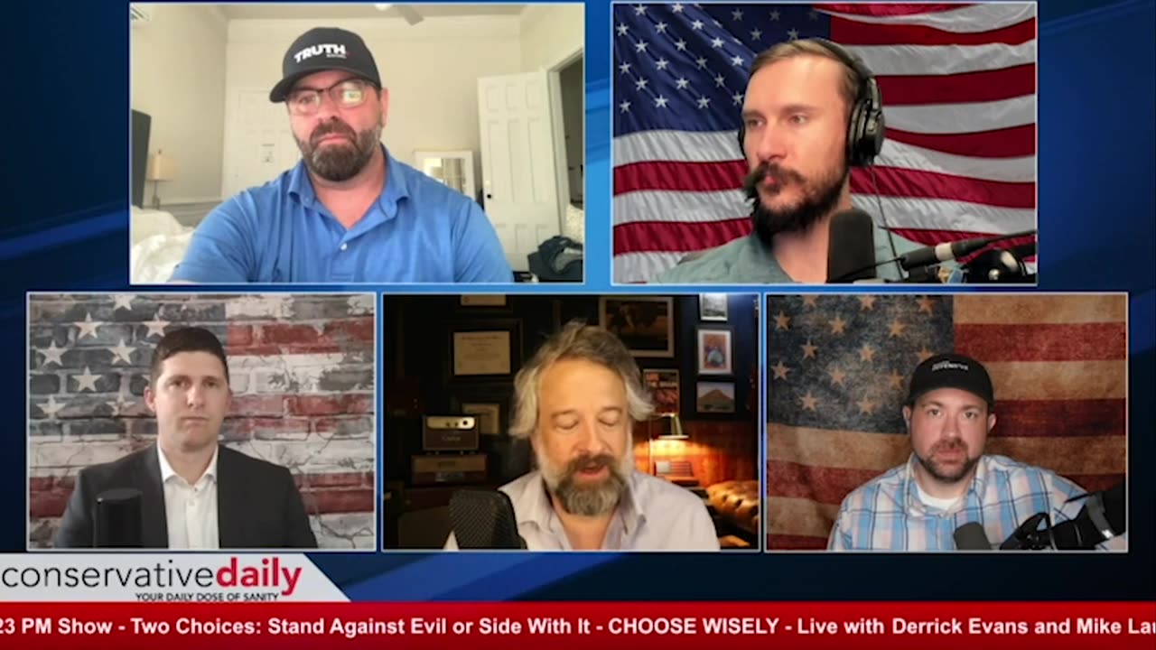 Conservative Daily: What Should Drive Us to Save Our Country and Defend Freedom with Derrick Evans and Mike Lauber