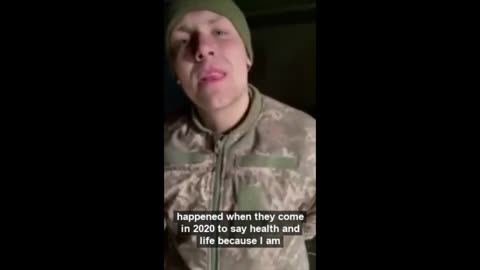 Ukrainian soldier captured high in drugs