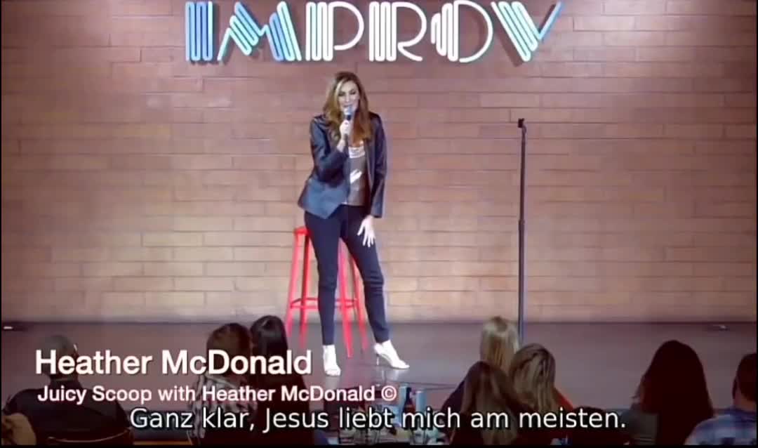 Heather McDonald Jesus loves me the most Instant Karma