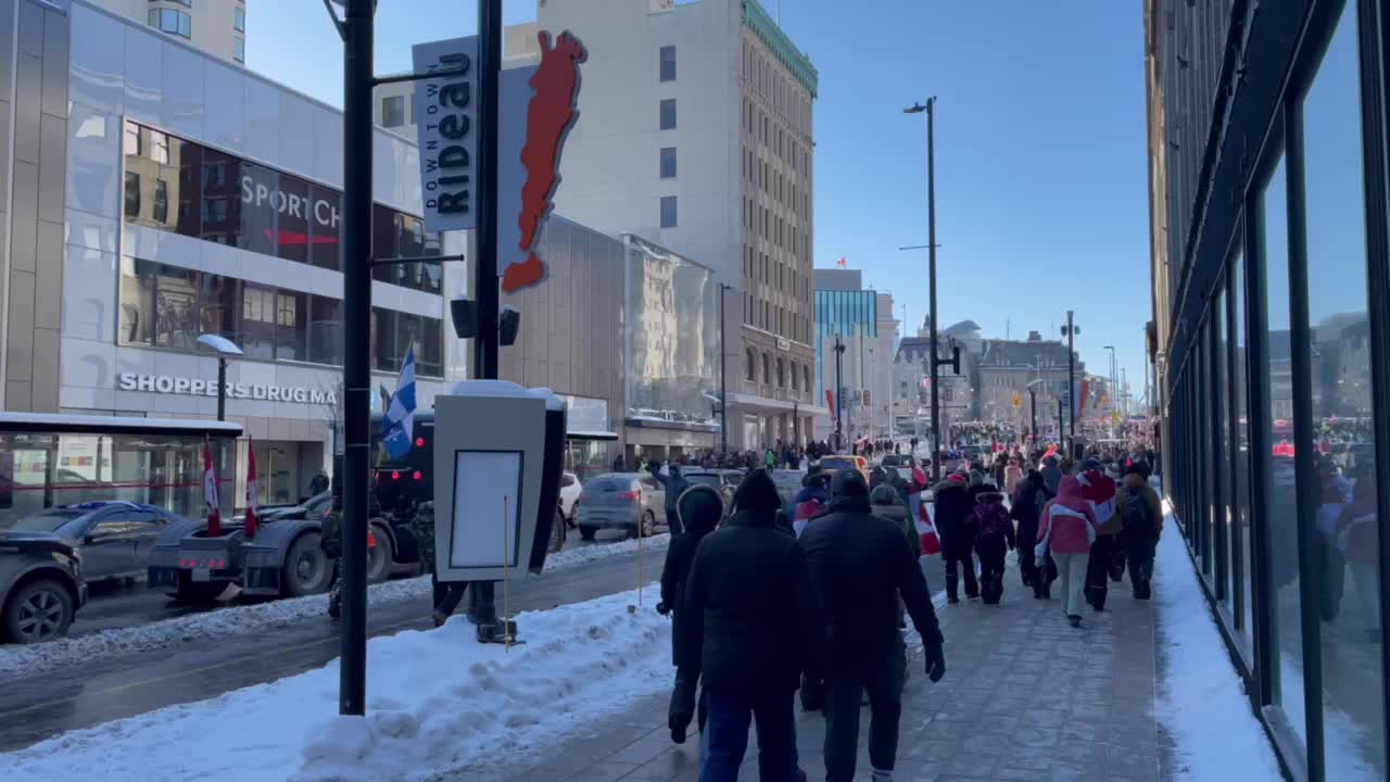 Freedom Convoy Ottawa 2022