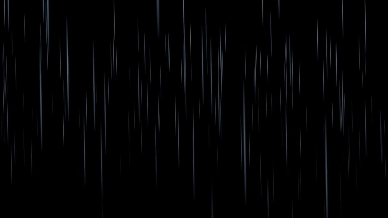 Rain Sounds for Sleeping Black Screen to Sleep Fast and Beat Insomnia - Live Rain