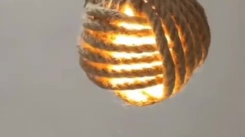 How To Make Hanging Lamp At Home | DIY Lamp Ideas | 5 Minute Crafts For Home