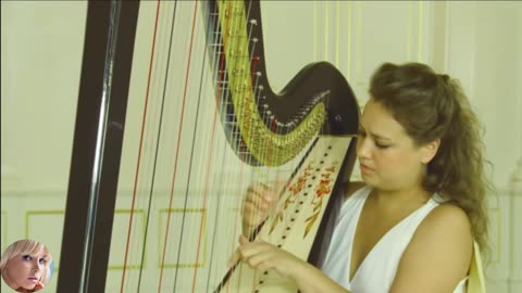 Relaxing Harp Playing