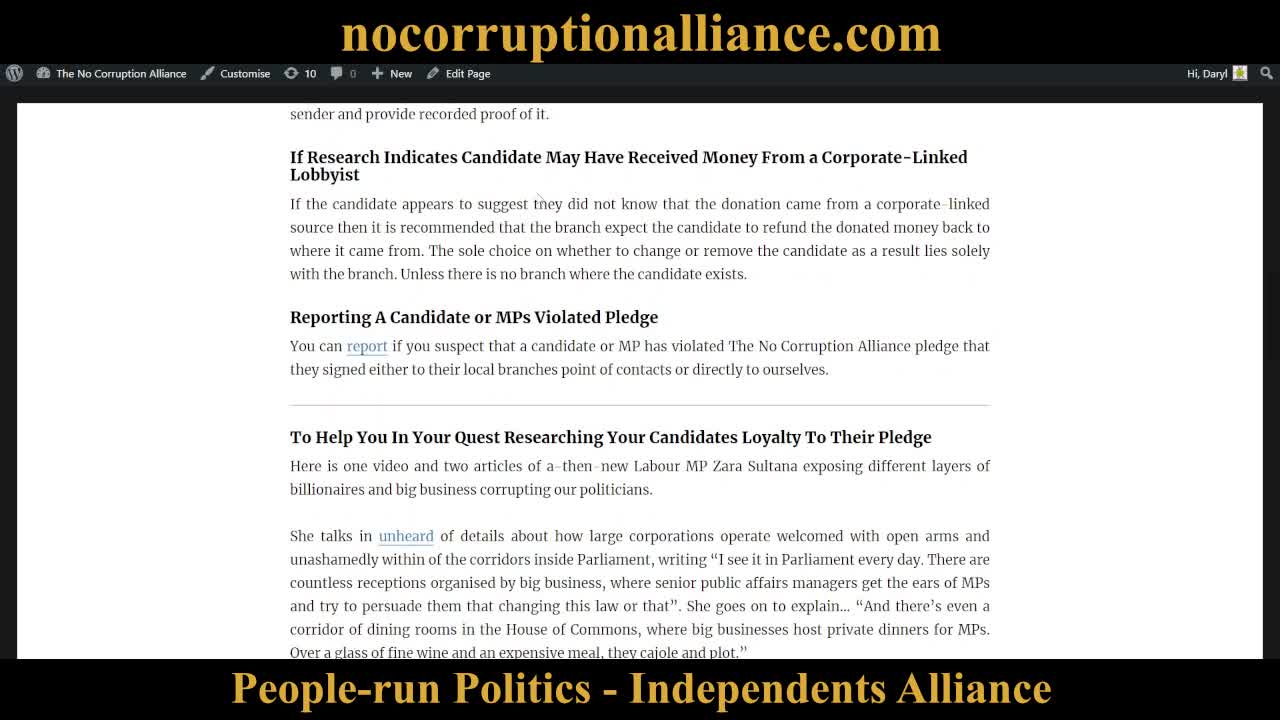 How To Vet Your Candidate - The No Corruption Alliance