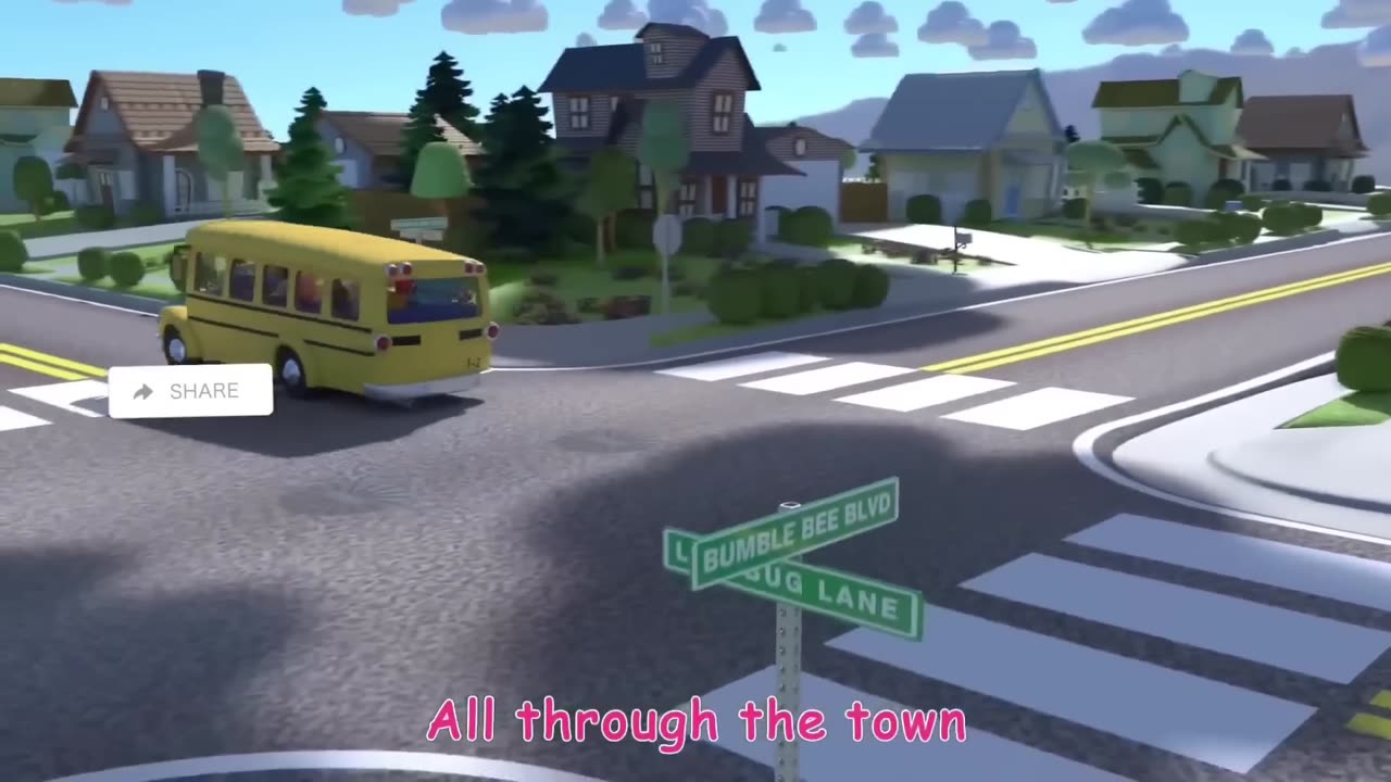 Wheels on the Bus _ CoComelon Nursery Rhymes _ Kids Songs(10