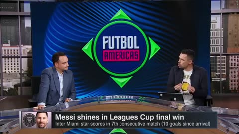 FAIRYTALE FOR MESSI -- Reaction to Messi _ Inter Miami winning the Leagues Cup