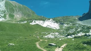 Hiking at Tardevant Lake - French Alps - Altitude