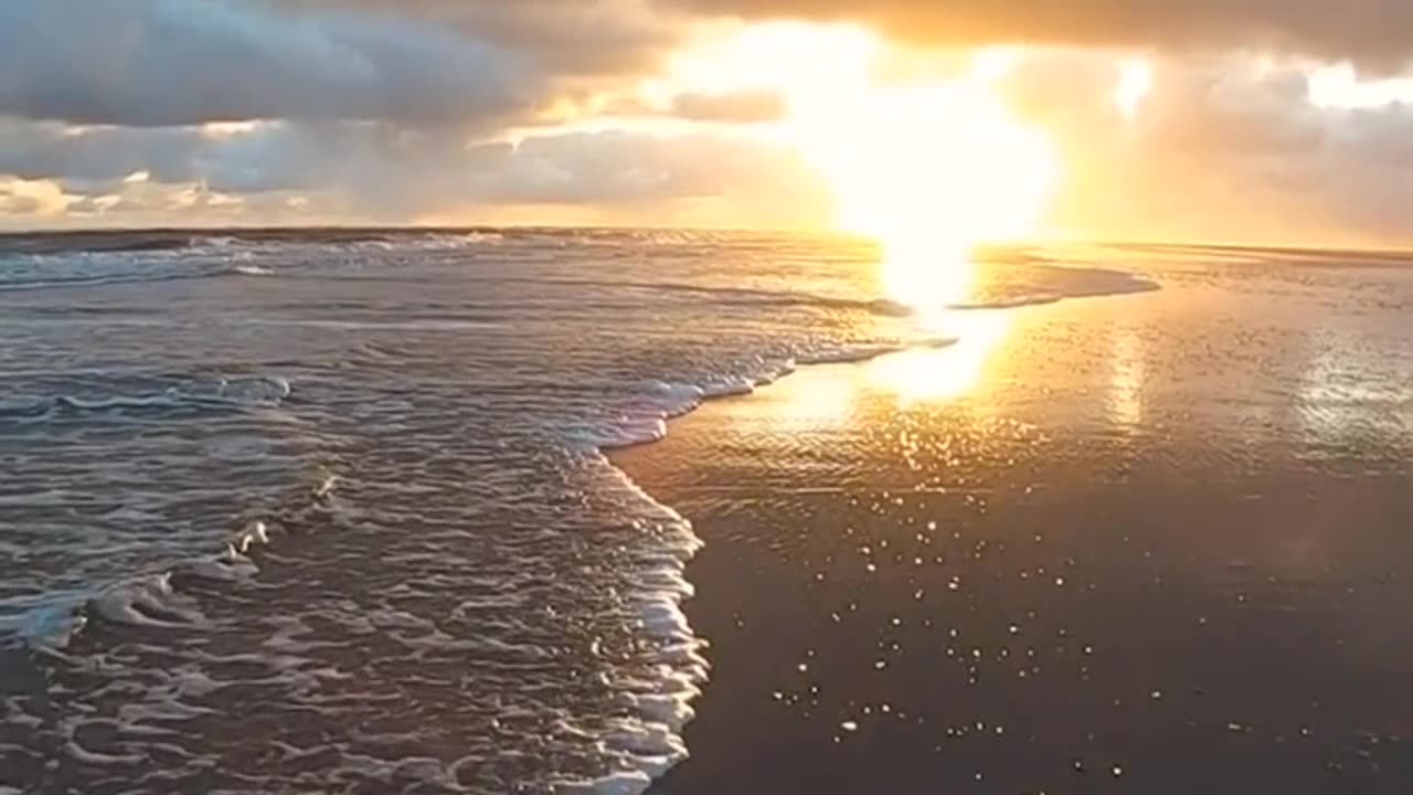 Beautiful evening at beachside