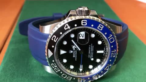 Luxury Rubber Straps for your Rolex Wrist Watch - Everest Rubber Straps