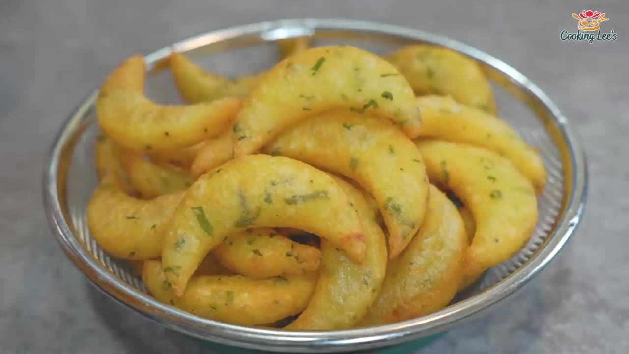 Amazing Potato Recipes ! Semicircle Potatoes ! Crispy French Fries