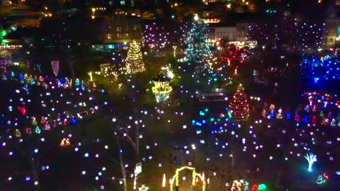 Gallipolis in Lights! (Drone)