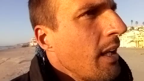 The Prophet Walks By Beach.