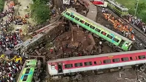 Animation of Odisha Train Accident