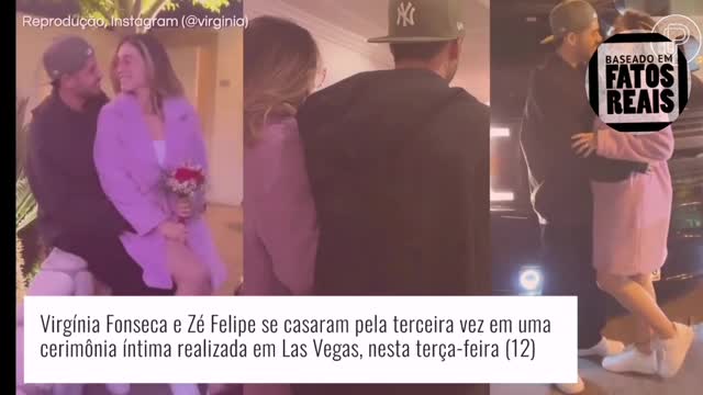 Casamento de Virgínia e Zé Felipe, de novo?!