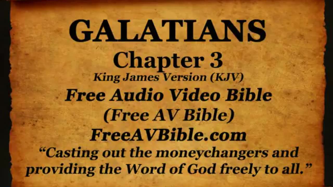 The King James Bible Galatians