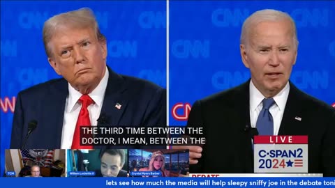 Trump Biden Debate 6/27/24 It's painful to watch