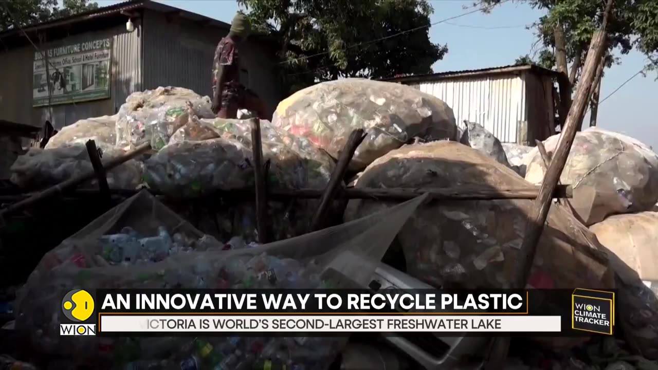 Uganda_ A man finds an innovative way to recycle plastic _ WION Climate Tracker _ World News