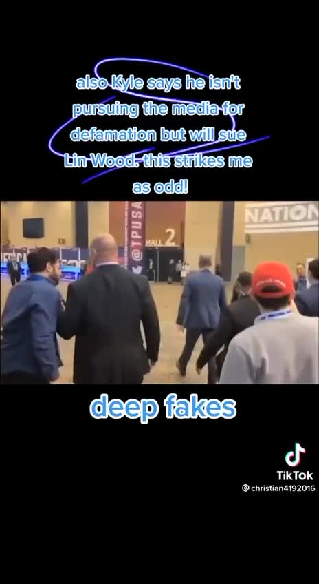 Is this a deep fake... Kyle Rittenhouse