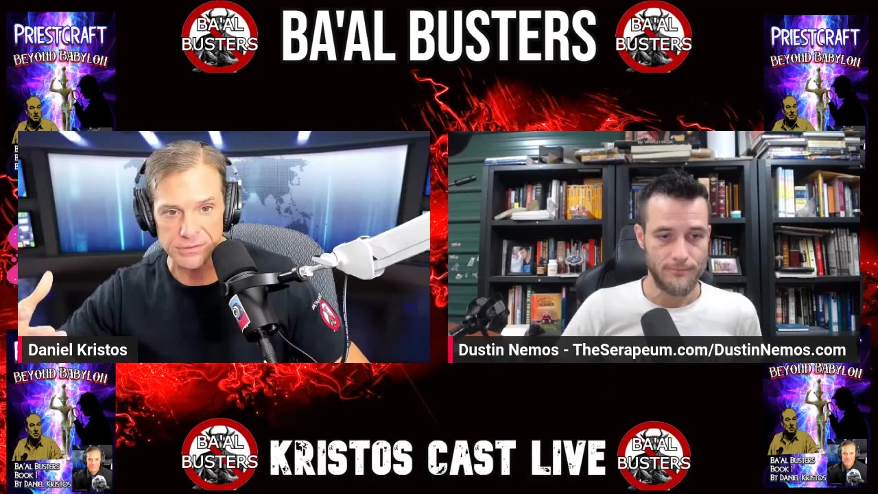 DUSTIN NEMOS on Baal Busters: Exposing Jewish Lies