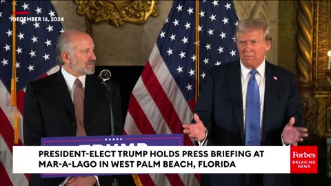 BREAKING NEWS: Trump Takes Question After Question From Reporters At Mar-A-Lago Press Briefing