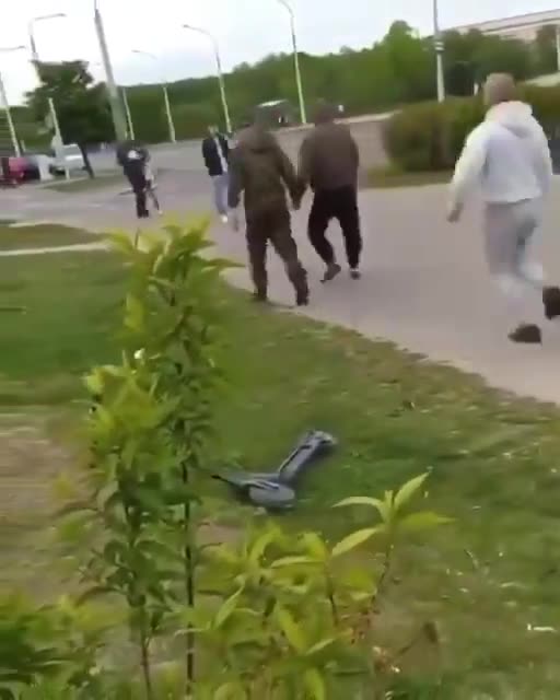 Ukrainians are fighting back against the Dictator Zelenskys abduction squads.