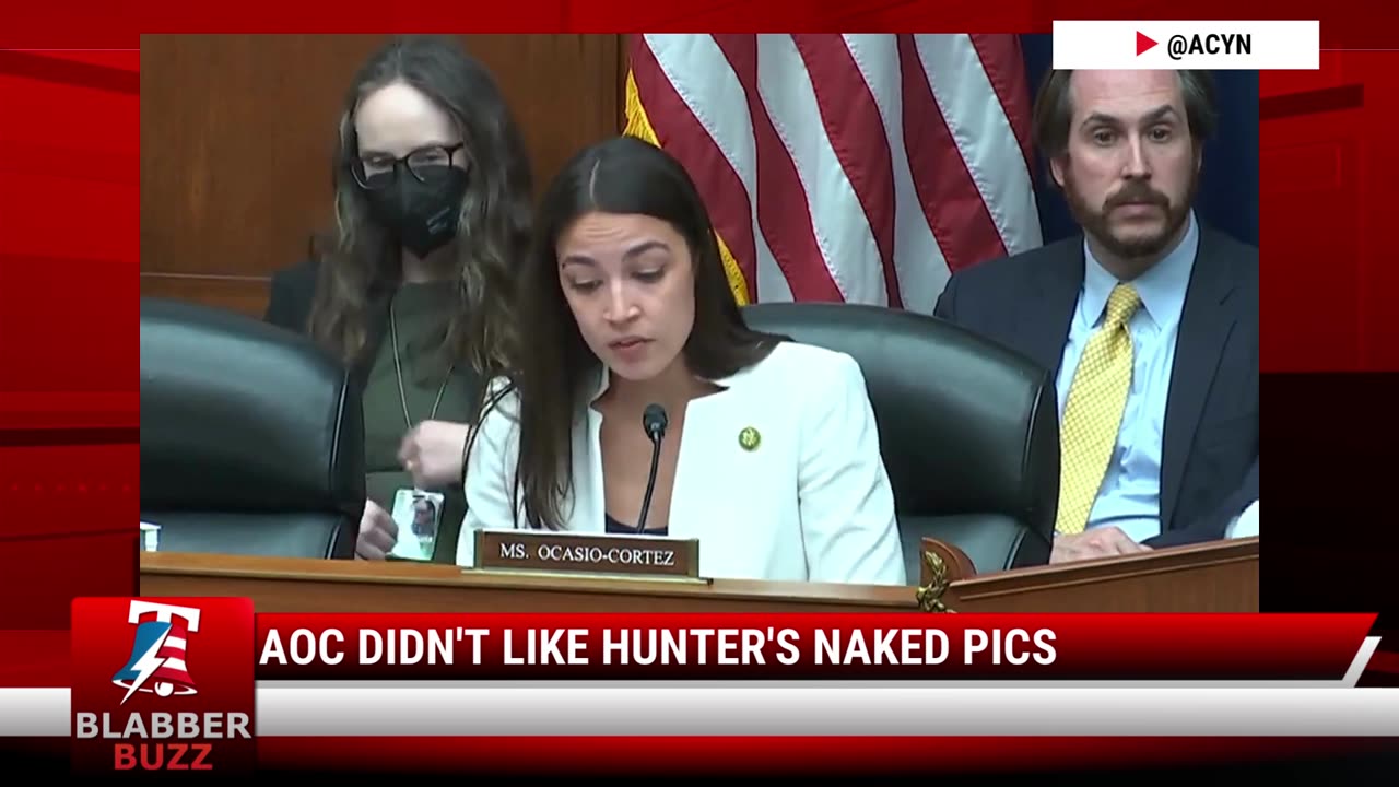 AOC Didn't Like Hunter's Naked Pics