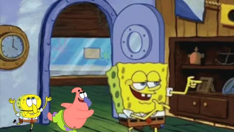 SpongeBob And Patrick Are Pretending To Be Imposters While SpongeBob Exits In Style