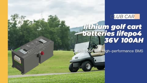 Driving into the Future: Golf Cart Excellence with Lithium Batteries