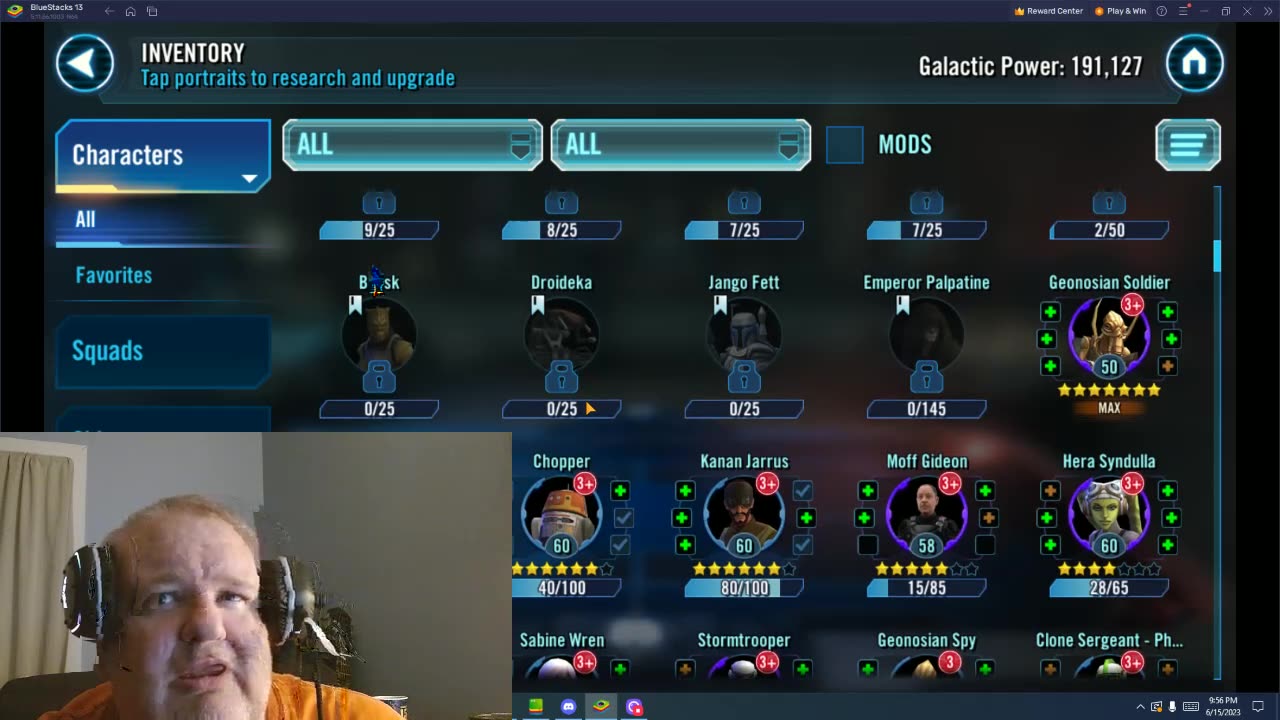 Star Wars Galaxy of Heroes F2P Day 50