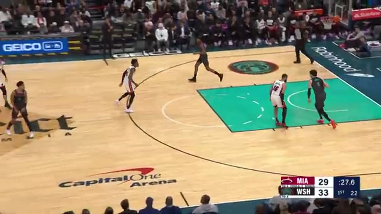 Miami Heat vs Washington Wizards Highlights