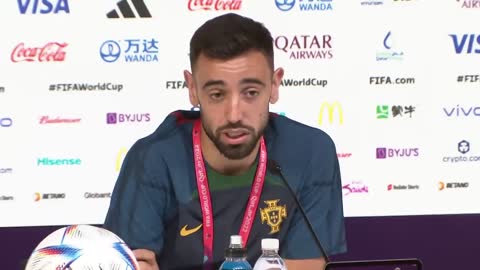 Bruno Fernandes reacts to Ronaldo leaving Man United