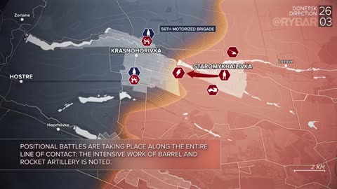 Highlights of Russian Military Operation in Ukraine on March 25-26
