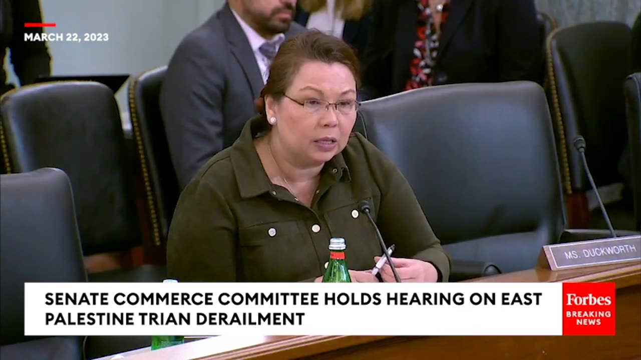 Tammy Duckworth Calls For Imposition Of Harsher Penalties On Rail Safety Violators