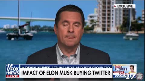 Devin Nunes says truthSocial will not cooperate with government to censor free-speech.
