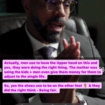 MEN ACTUALLY ARE FAIR WITH THIS! - Divorce Convo