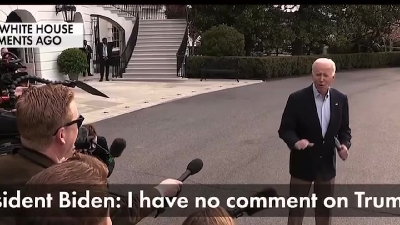 Biden: I have no comment on Trump