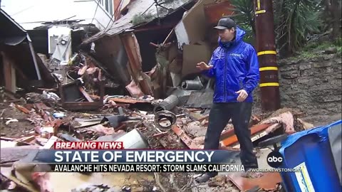 Intense folding pummel southern california