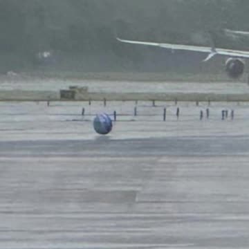 SPHERICAL UFO MANCHESTER AIRPORT