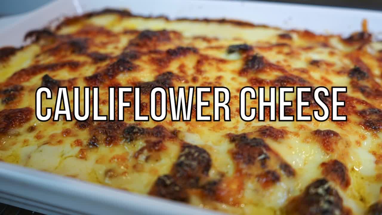 Cauliflower Cheese Bake Recipe _ The Tastiest Recipe